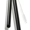 GEFU Glastrinkhalm Future In Schwarz, 4er Set 8
