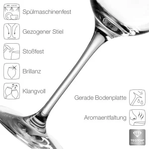 Leonardo Weißweinglas CIAO+ 300 Ml, 6er-Set 12