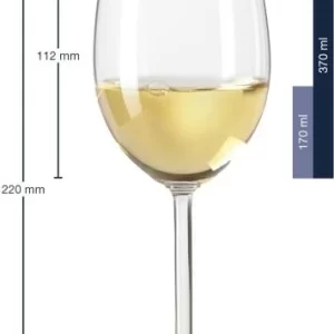 Leonardo Weißweinglas DAILY 370 Ml, 6er-Set 24