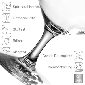 Leonardo Bierglas PUCCINI 410 Ml, 6er-Set 10