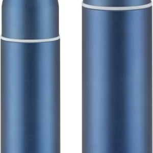 Lurch Isolier-Flasche Mit Becher Denim Blue 0,75L 8