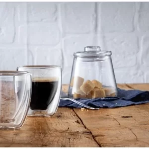 WMF Kult Doppelwandige Espressotassen Glas Set 2-teilig 20