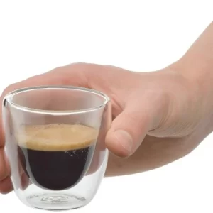 WMF Kult Doppelwandige Espressotassen Glas Set 2-teilig 14