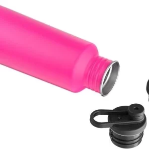 Esbit PICTOR Sporttrinkflasche, 550ML, Pinkie Pink, Mit Extra Verschluss 12