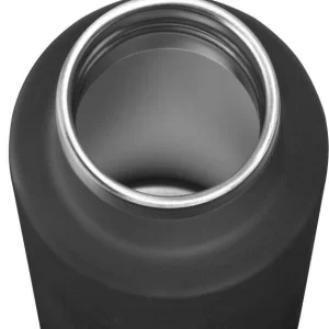 Esbit SCULPTOR Edelstahl Isolierflasche “Standard Mouth”, 1L, Schwarz 18