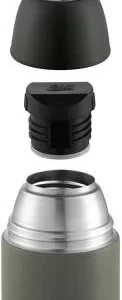 Esbit Edelstahl Isolierflasche, 0.75L, Schwarz 24