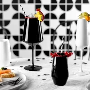 Leonardo Cocktailglas ETNA 2er-Set 750 Ml Schwarz 15