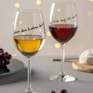 Leonardo Weinglas PRESENTE 460 Ml ′Nimm Das Leben Leicht′ 7