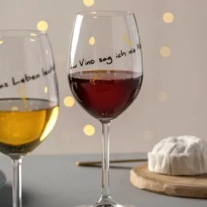 Leonardo Weinglas PRESENTE 460 Ml ′Zu Vino Sag Ich Nie No′ 7
