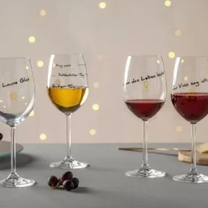 Leonardo Weinglas PRESENTE 460 Ml ′Zu Vino Sag Ich Nie No′ 9