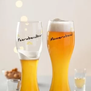 Leonardo Weizenbierglas PRESENTE 500 Ml ′Männerabend′ 7