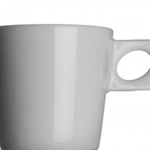 NYNY Cappuccinountertasse Von Porzellanfabrik Walküre, Weiß 8