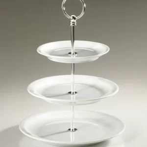 Pillivuyt Etagere Mit Versilbertem Tragegriff 3 Stufen Größe 165 X 200 X 240 Mm 10