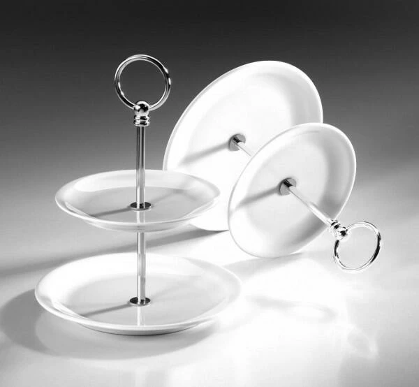 Pillivuyt Etagere Mit Versilbertem Tragegriff 3 Stufen Größe 165 X 200 X 240 Mm 3