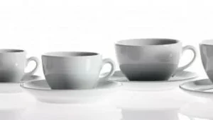 Classic Bistro Untertasse Von Porzellanfabrik Walküre 0,17 Liter 6