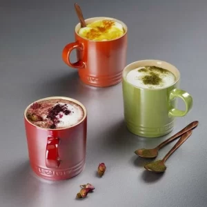 Le Creuset Becher 0,35 Liter In Kirschrot Metallic 8