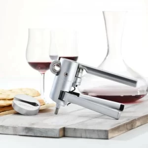 Le Creuset Screwpull Korkenzieher Leverpull LM-G10 Geo In Metal 18