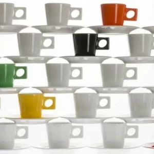NYNY Espressountertasse Von Porzellanfabrik Walküre, Weiß 12